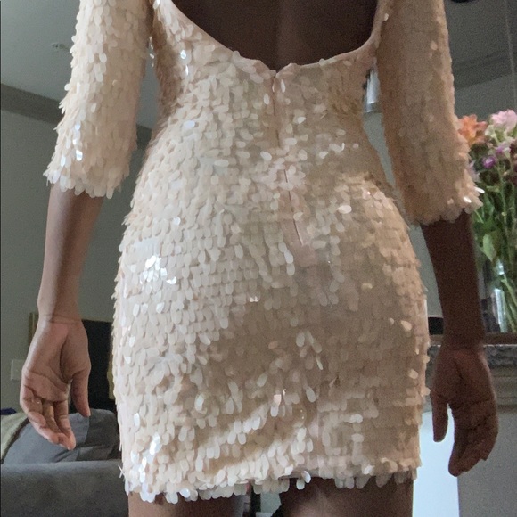 Textured Mini Dress - Picture 3 of 5